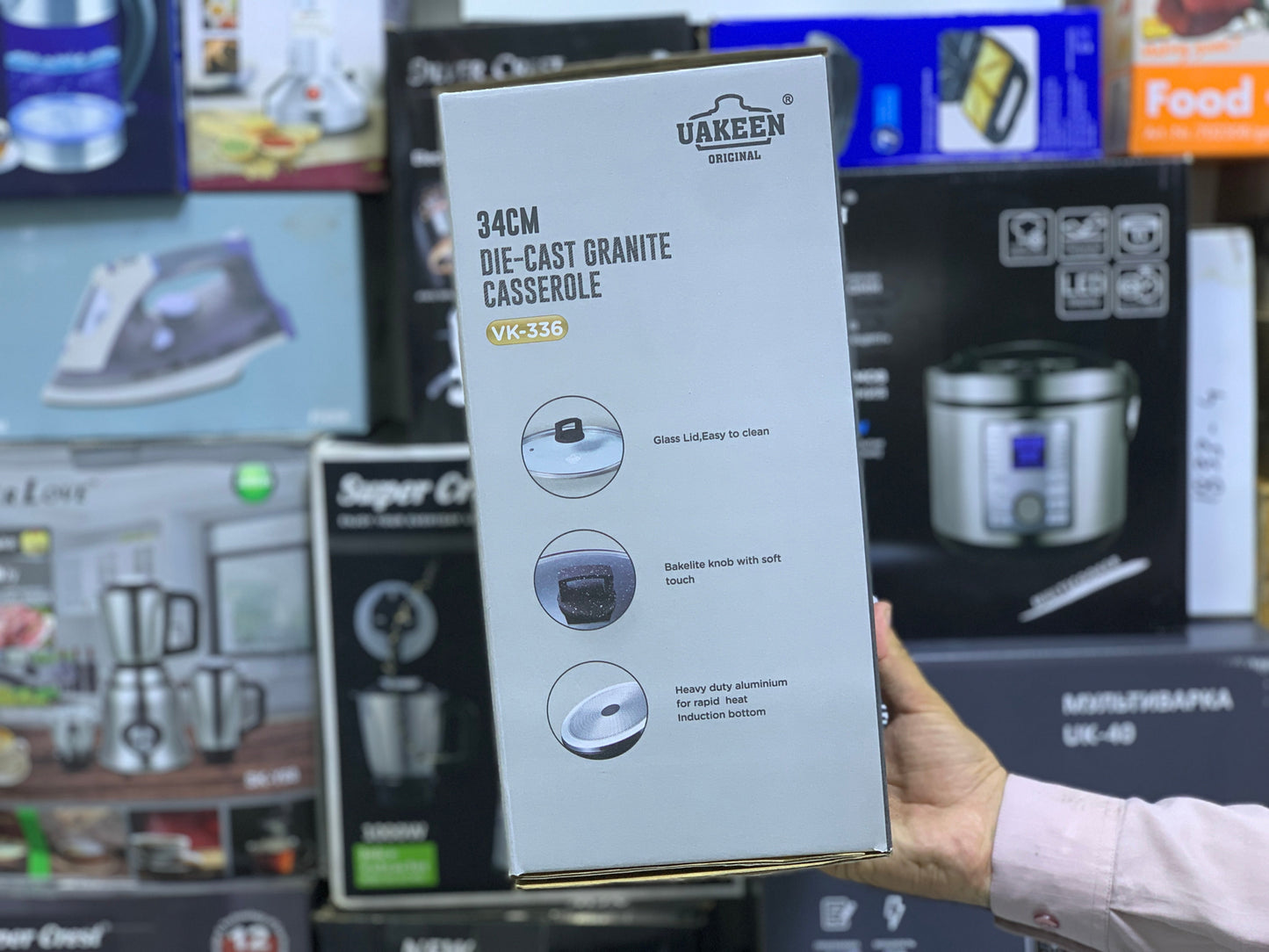 34 cm casserole Uakeen Germany