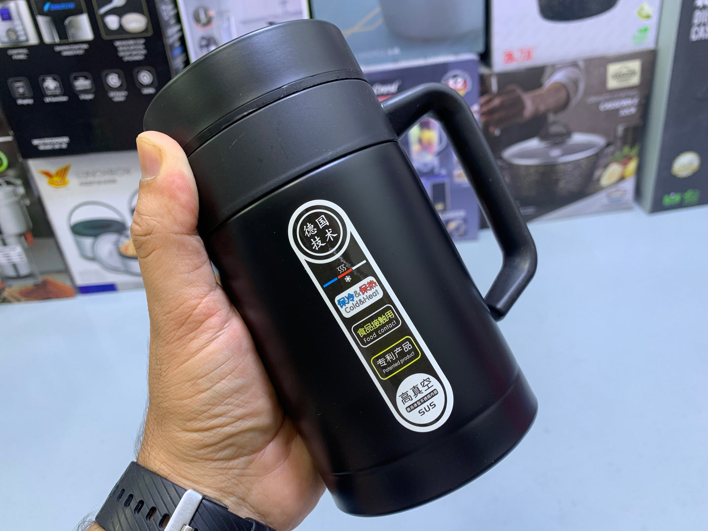 Hot and Cool Coffee Mug Stainless Steel SUS 304