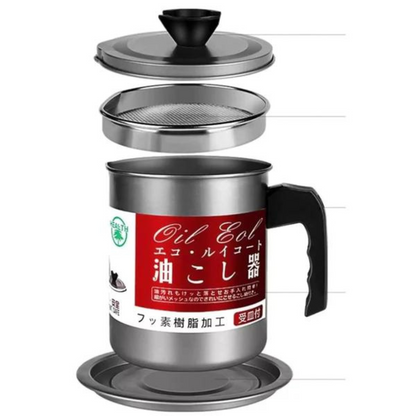 Stainless Steel Oil Filter Pot