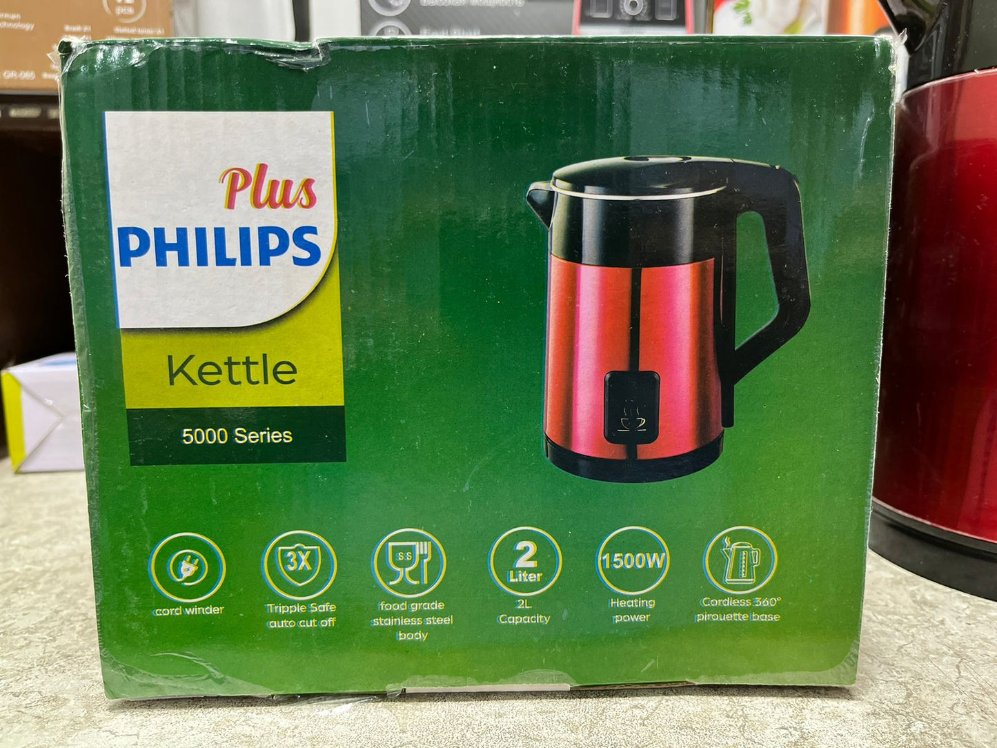 Plus 2.0 Liters High Quality Electric Automatic Kettle with most advanced technology and material