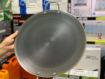 HoneyComb Laser Coating Tawa , Stainless Steel
