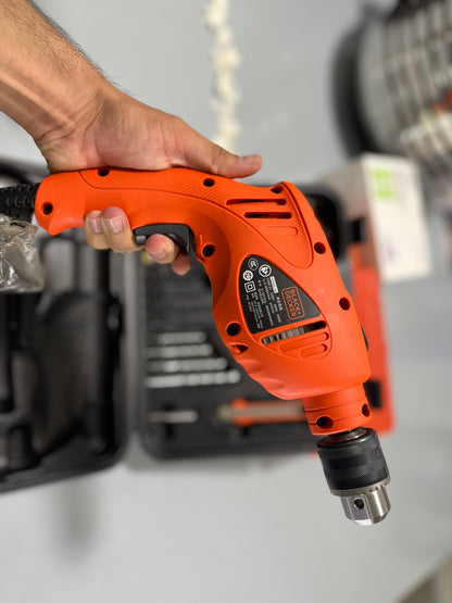 BLACK+DUCKER HAMMER DRILL KIT WITH 40 ACCESSORIES,