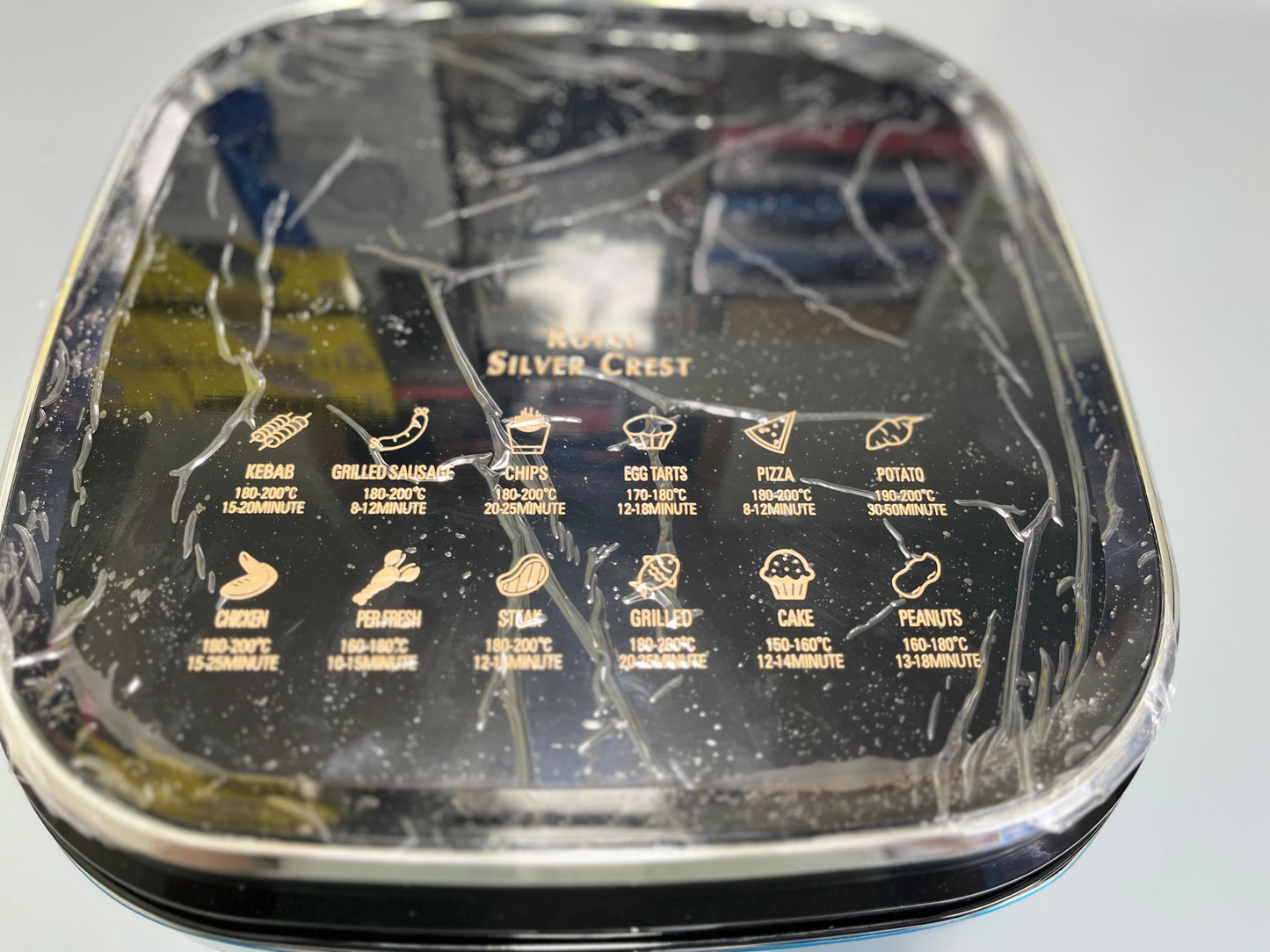 Imported Royal Silver Crest Hot Air Fryer - 12L Electric Oven