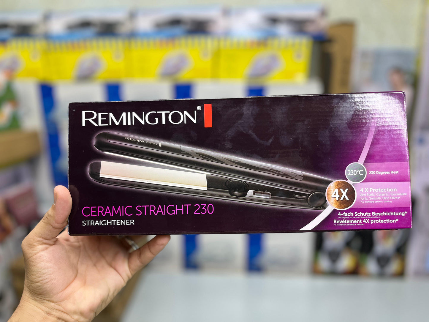 Import Remington Ceramic Straight 230 Hair Straightener (Model S3500) 🌟