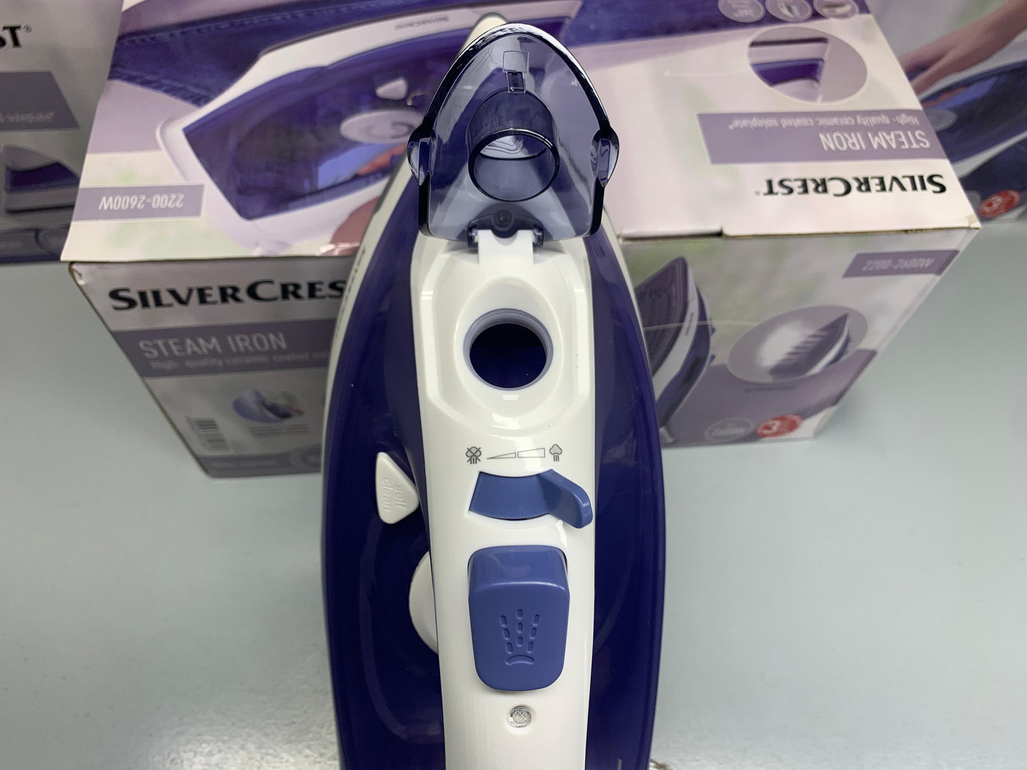 Silver Crest Steam Iron Imported Quality Pure NON STICK