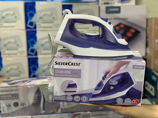 Silver Crest Steam Iron Imported Quality Pure NON STICK