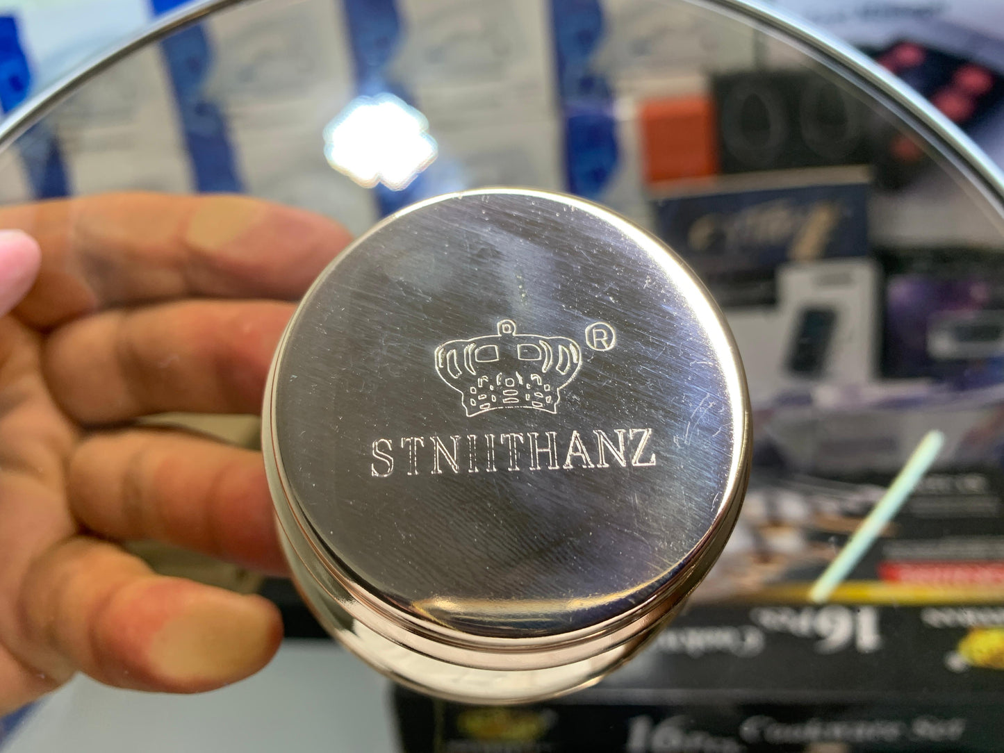 Imported 16 Pieces STNIITHAN Stainless Steel Cookware Set