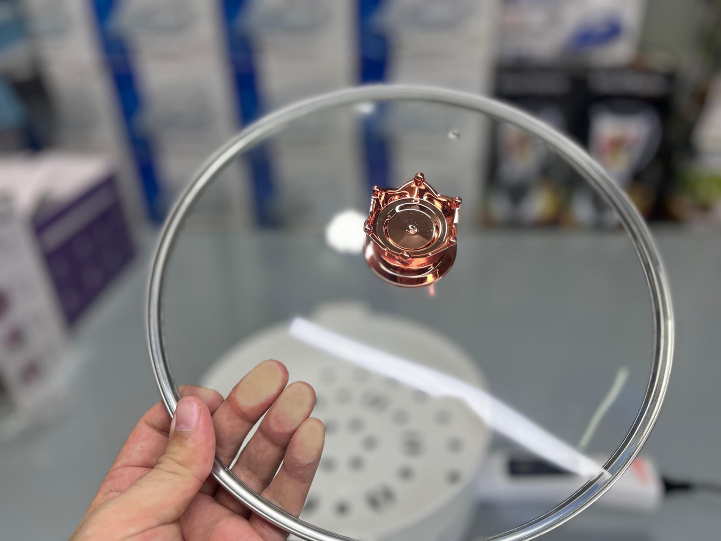 Japan Lot Imported 2-1 Electric Cooker Pan with Steamer - 4L Capacity, 1500W