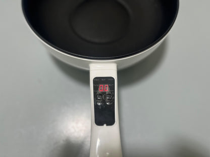 Japan Lot Imported 2-1 Electric Cooker Pan with Steamer - 4L Capacity, 1500W