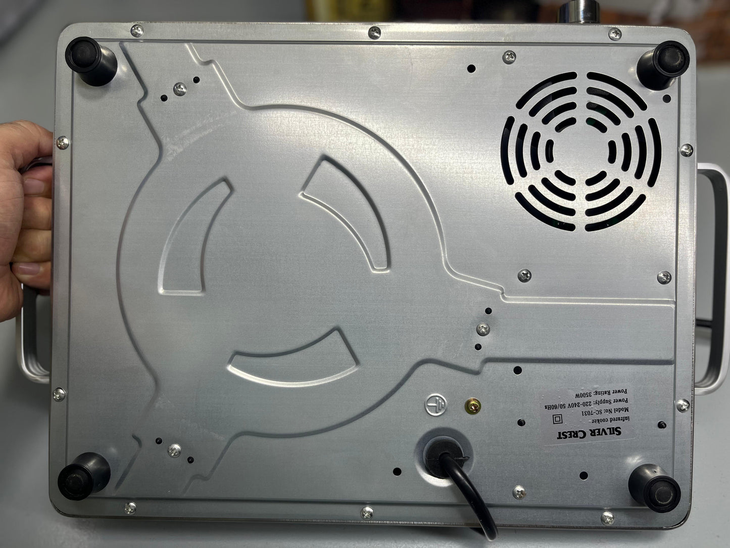 Silver Crest Imported Infrared Electric Stove – 3500W, Touch Control, Universal Cookware Compatibility