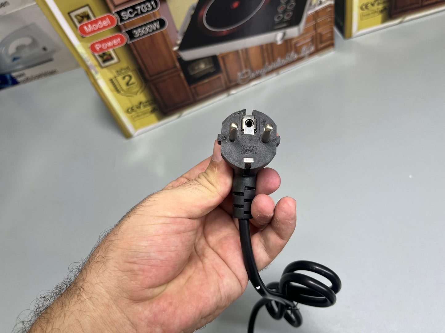 Silver Crest Imported Infrared Electric Stove – 3500W, Touch Control, Universal Cookware Compatibility