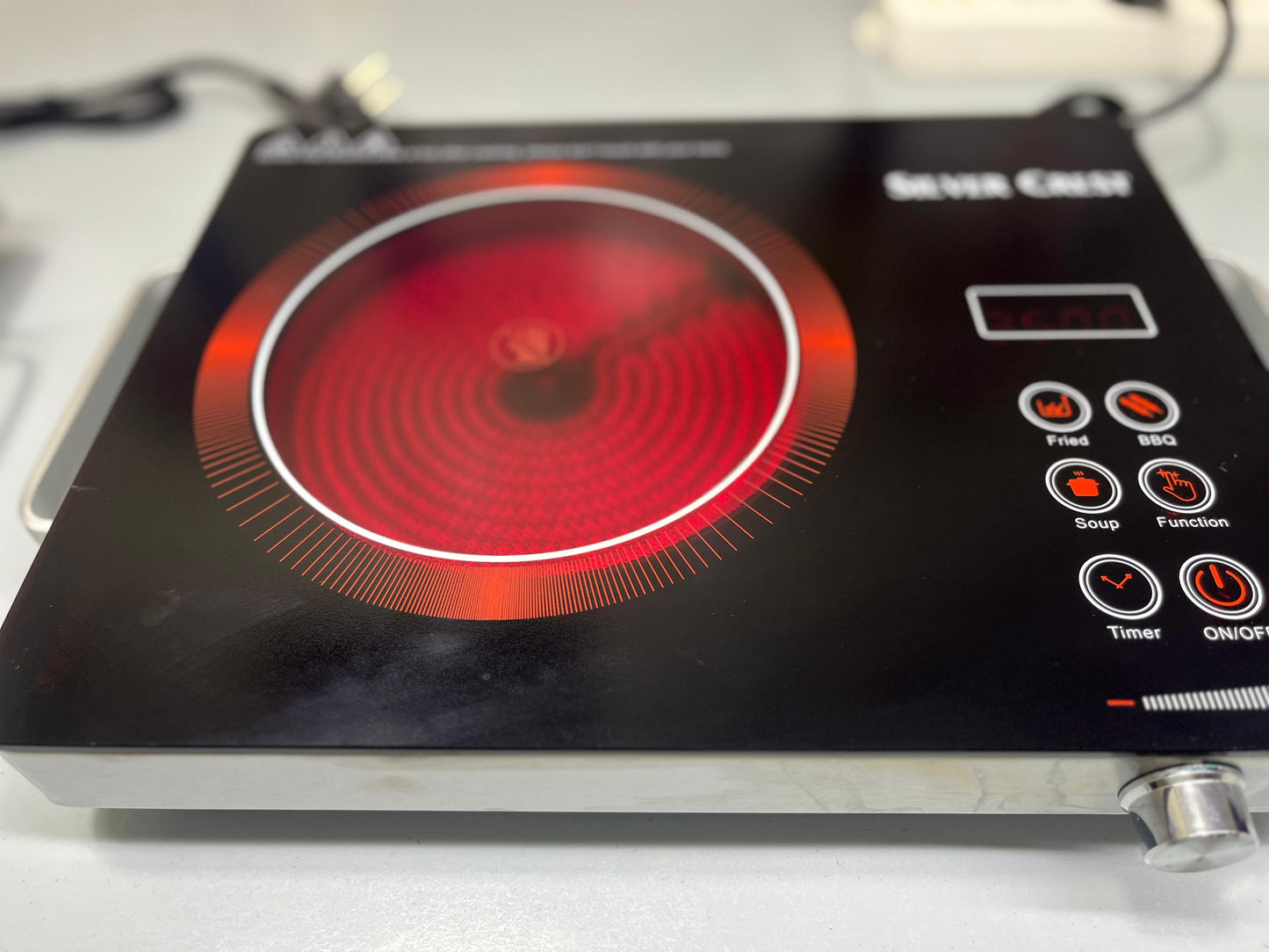 Silver Crest Imported Infrared Electric Stove – 3500W, Touch Control, Universal Cookware Compatibility