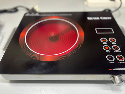 Silver Crest Imported Infrared Electric Stove – 3500W, Touch Control, Universal Cookware Compatibility