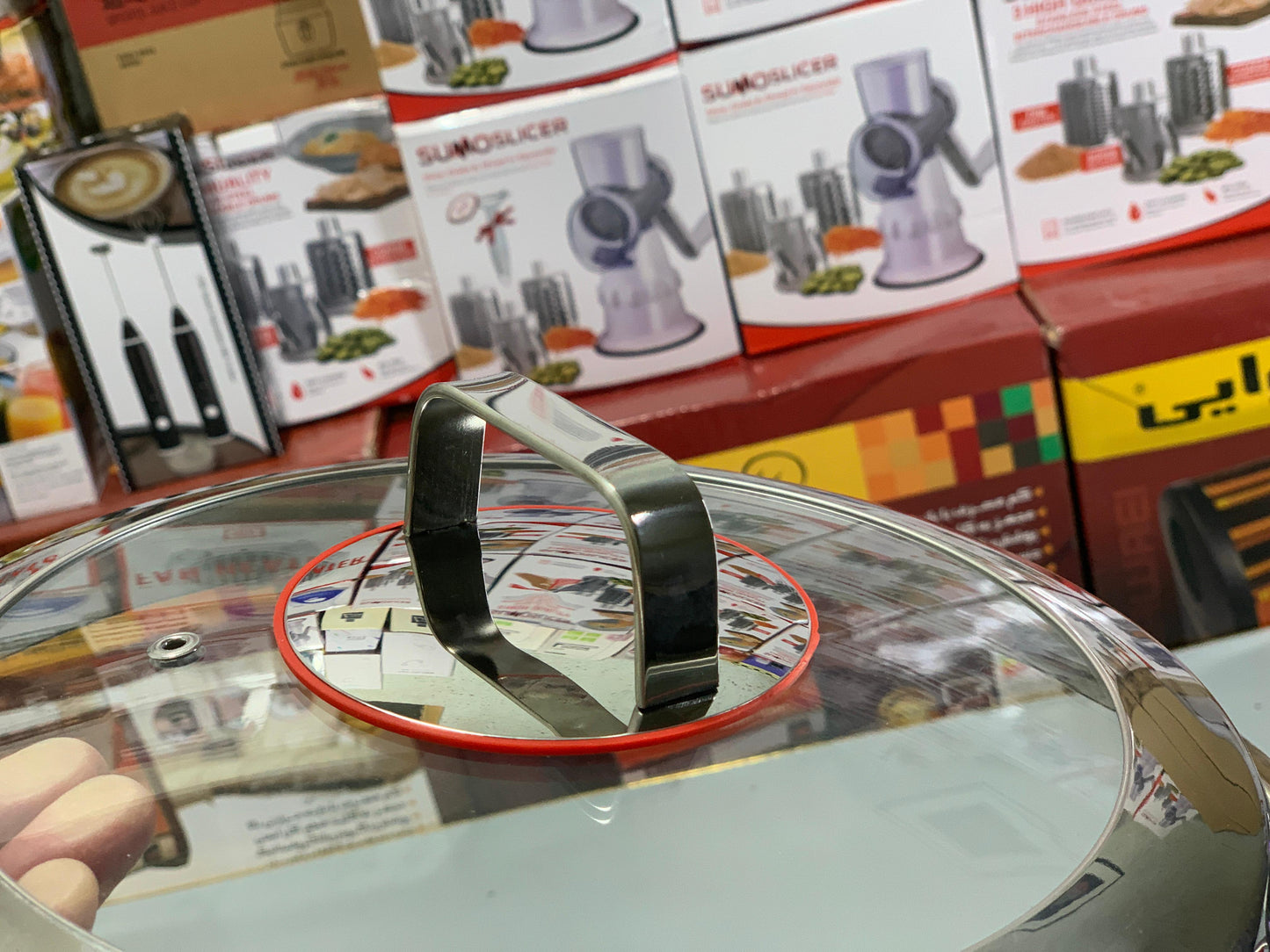 Import Flanek Laser HoneyComb Stainless Steel deep pan