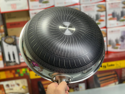 Import Flanek Laser HoneyComb Stainless Steel deep pan