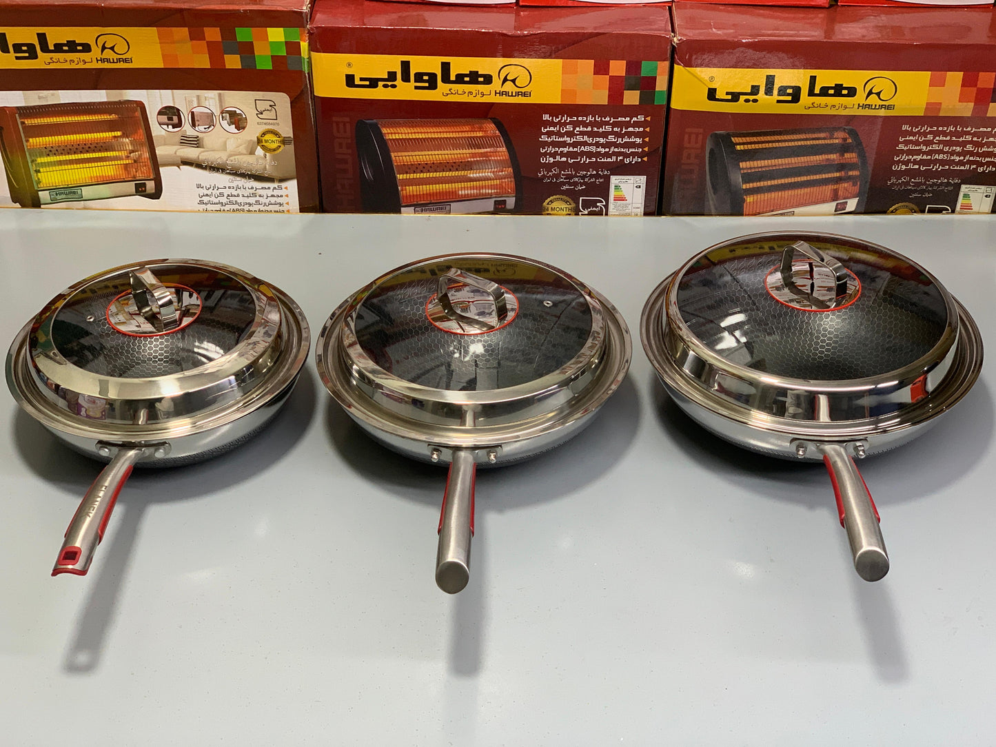 Import Flanek Laser HoneyComb Stainless Steel deep pan