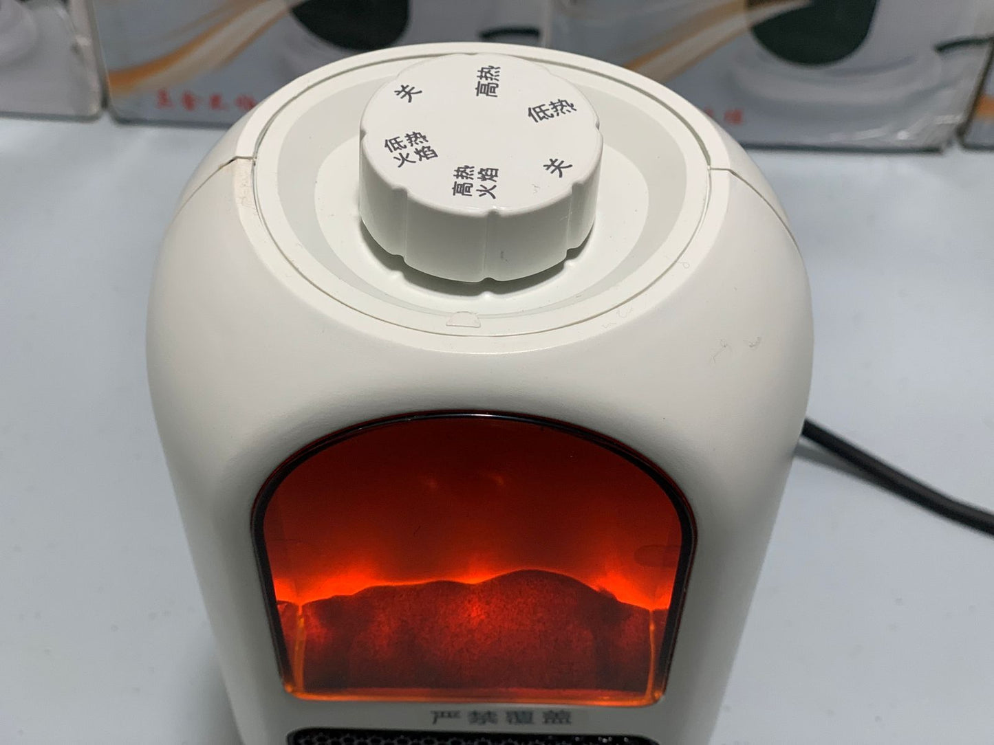 Nontause 3D Flame Heater – Imported Compact & Stylish Heating Solution