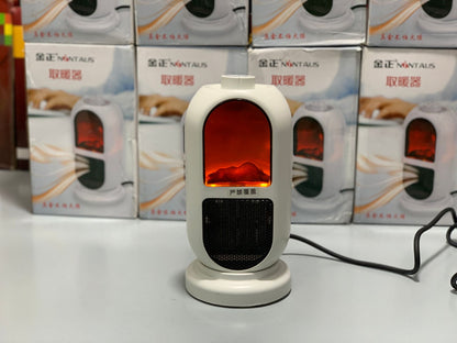 Nontause 3D Flame Heater – Imported Compact & Stylish Heating Solution