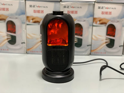 Nontause 3D Flame Heater – Imported Compact & Stylish Heating Solution