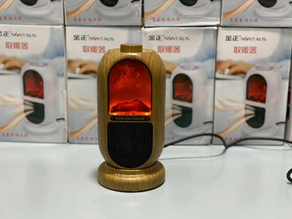Nontause 3D Flame Heater – Imported Compact & Stylish Heating Solution