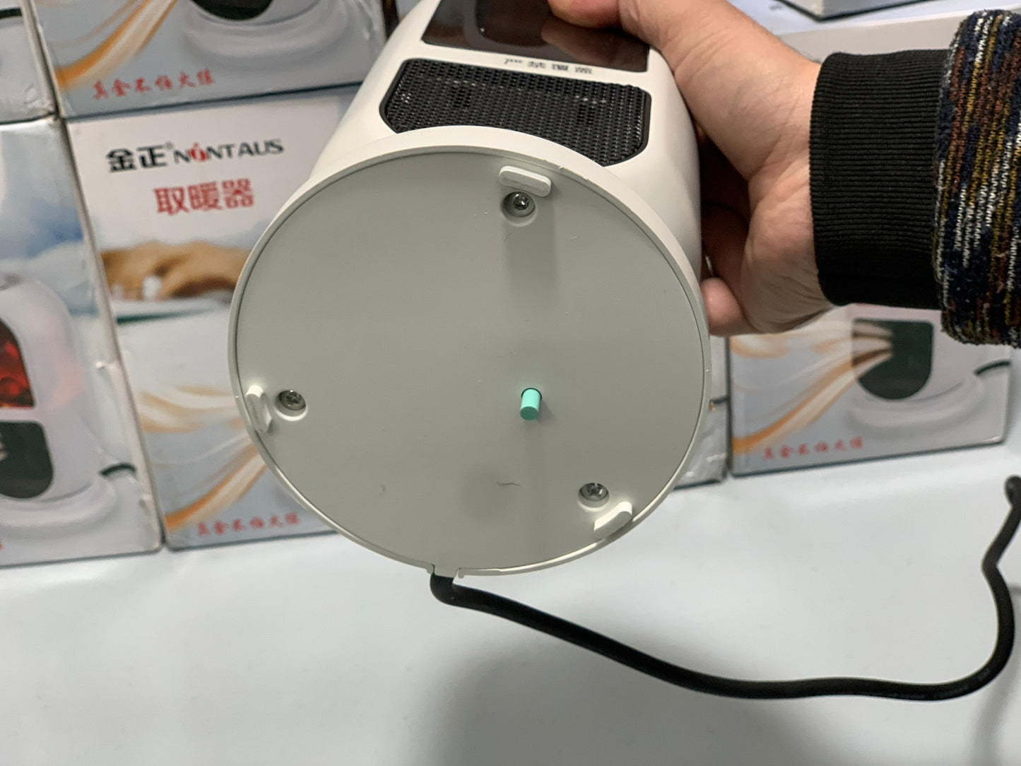 Nontause 3D Flame Heater – Imported Compact & Stylish Heating Solution