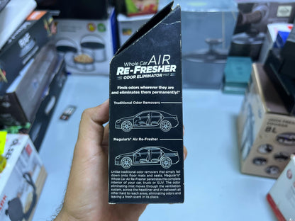 Meguiar’s Whole Car Air Re-Fresher Odor Eliminator (Black Chrome Scent)