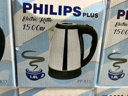 Philips Plus Electric Kettle Stainless Steel Auto OFF Mode