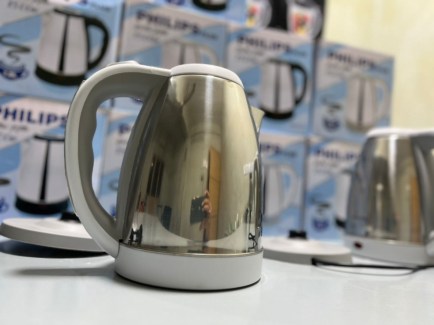 Philips Plus Electric Kettle Stainless Steel Auto OFF Mode