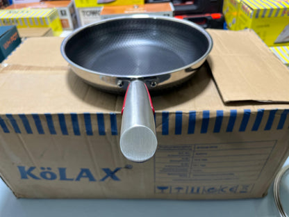 HoneyComb Double Laser Coating SHALLOW Frying Pan