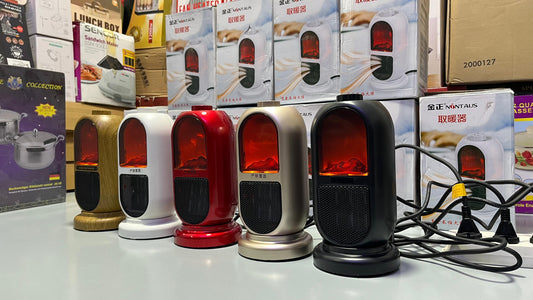 Nontause 3D Flame Heater – Imported Compact & Stylish Heating Solution